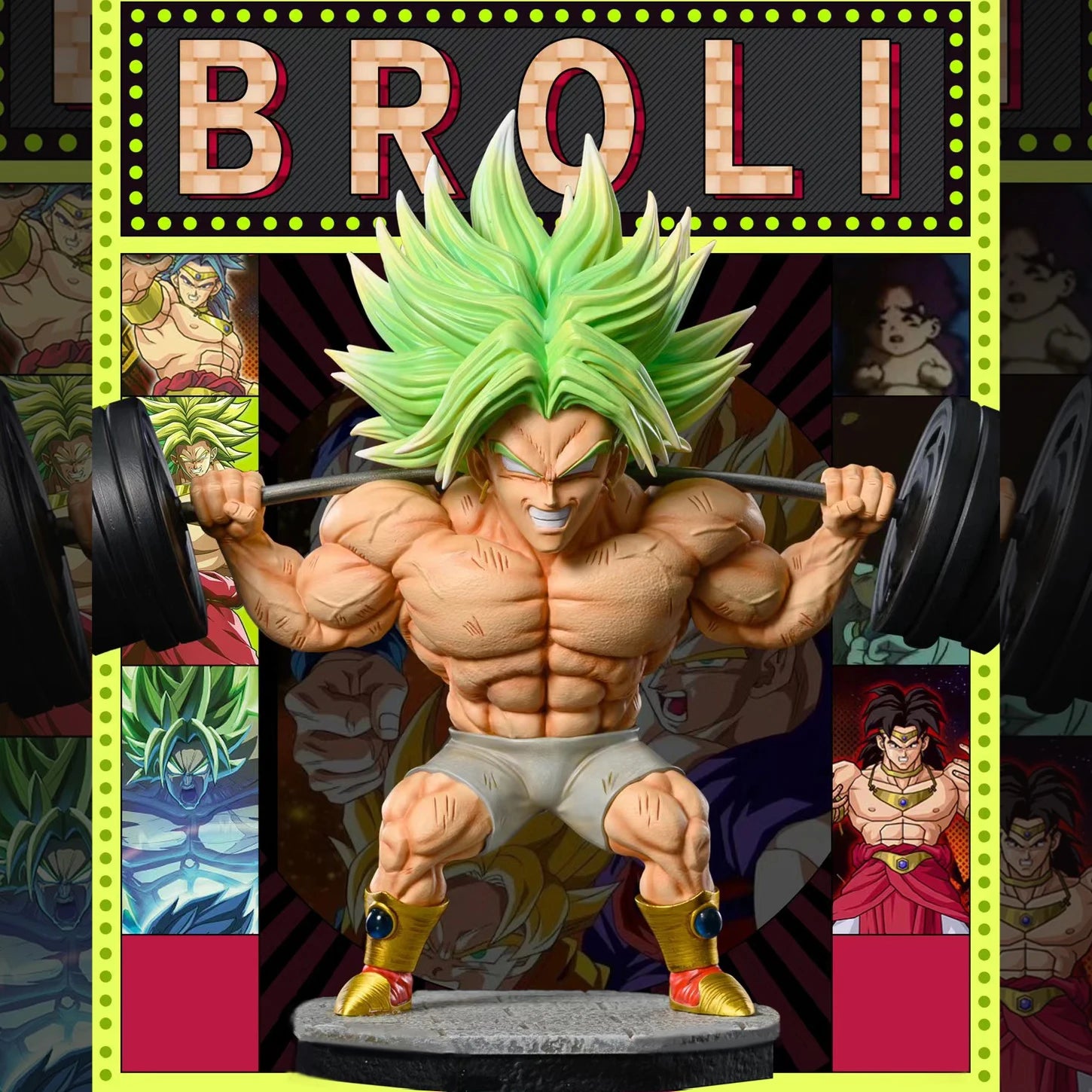 6.3in/16cm Anime Dragon Ball Z Broly Figure Pvc Action Figures Fitness Broly Figurine Gk Statue Collection Model Toys 6.3in/16cm Anime Dragon Ball Z Broly Figure Pvc Action Figures Fitness Broly Figurine Gk Statue Collection Model Toys
